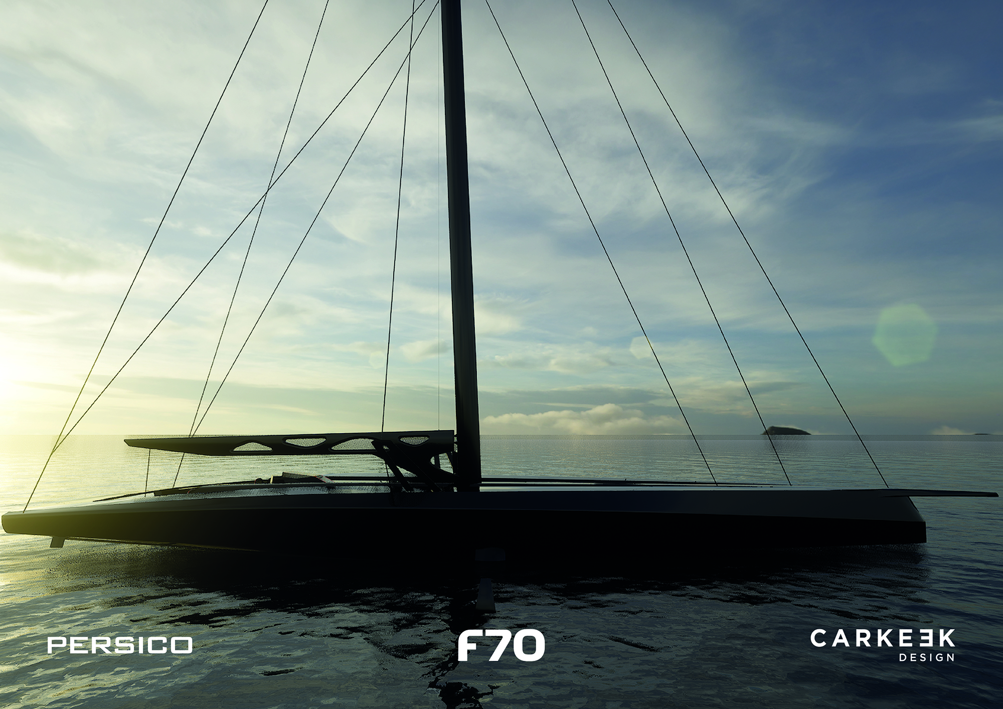 Persico Marine and Carkeek Design Partners introduce F 70 full-foiling day sailer-racer