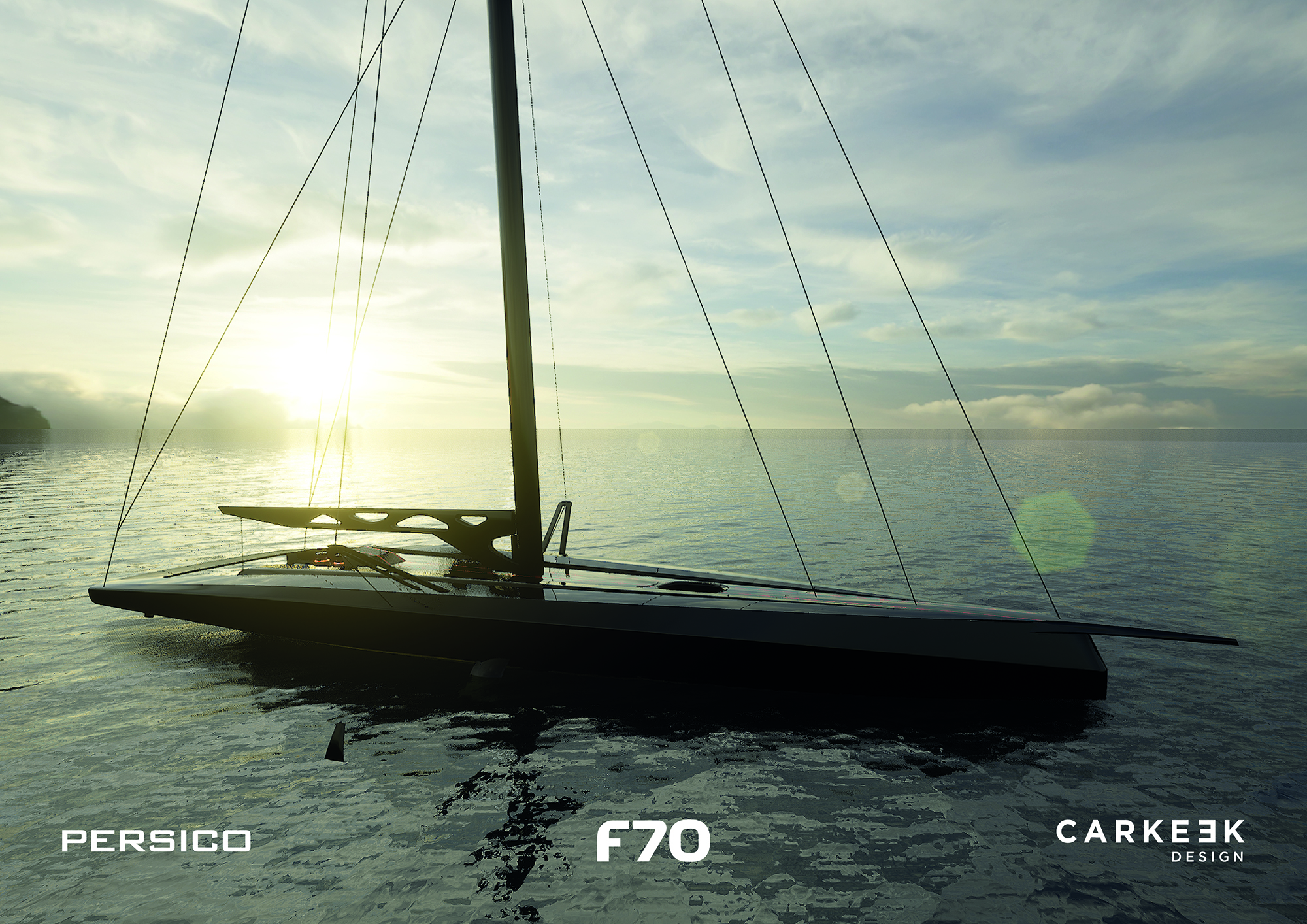 Persico Marine and Carkeek Design Partners introduce F 70 full-foiling day sailer-racer