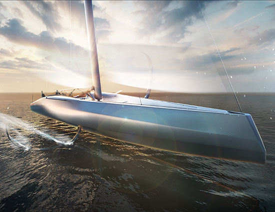 Pininfarina nautical is collaborating with Carkeek and Persico Marine on the Persico F70 project